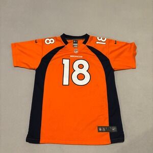 Nike Peyton Manning 18 Denver Broncos Jersey XL Orange Football Blokecore